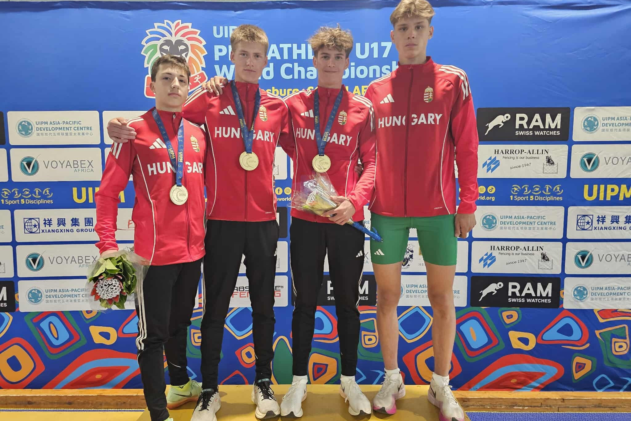 Magyar éremeső az ifjúsági öttusa-világbajnokságon Johannesburgban