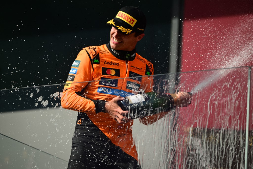 Norris volt a hős a Hungaroringen