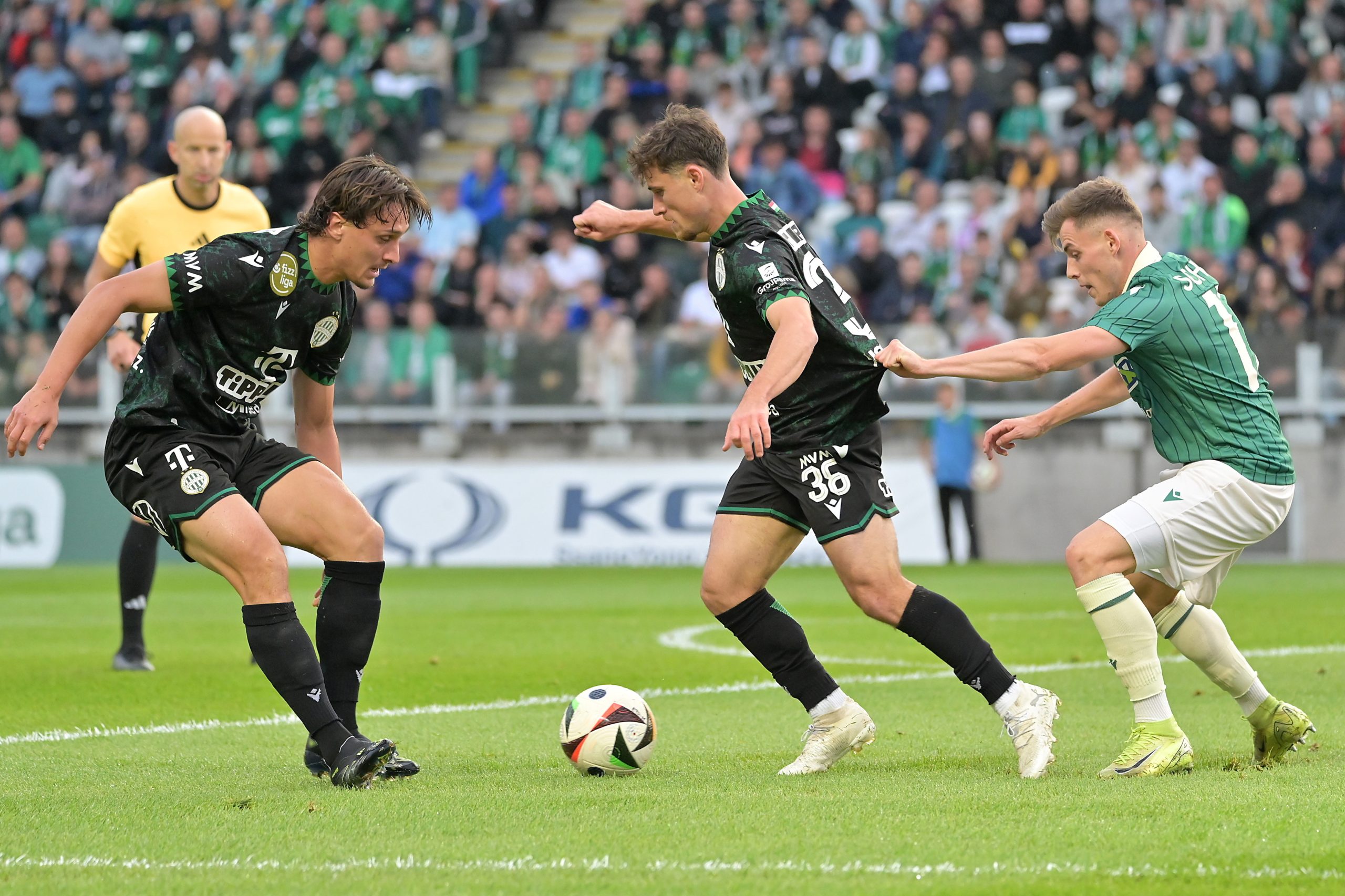 A címvédő nyert Győrben a zöld-fehérek rangadóján