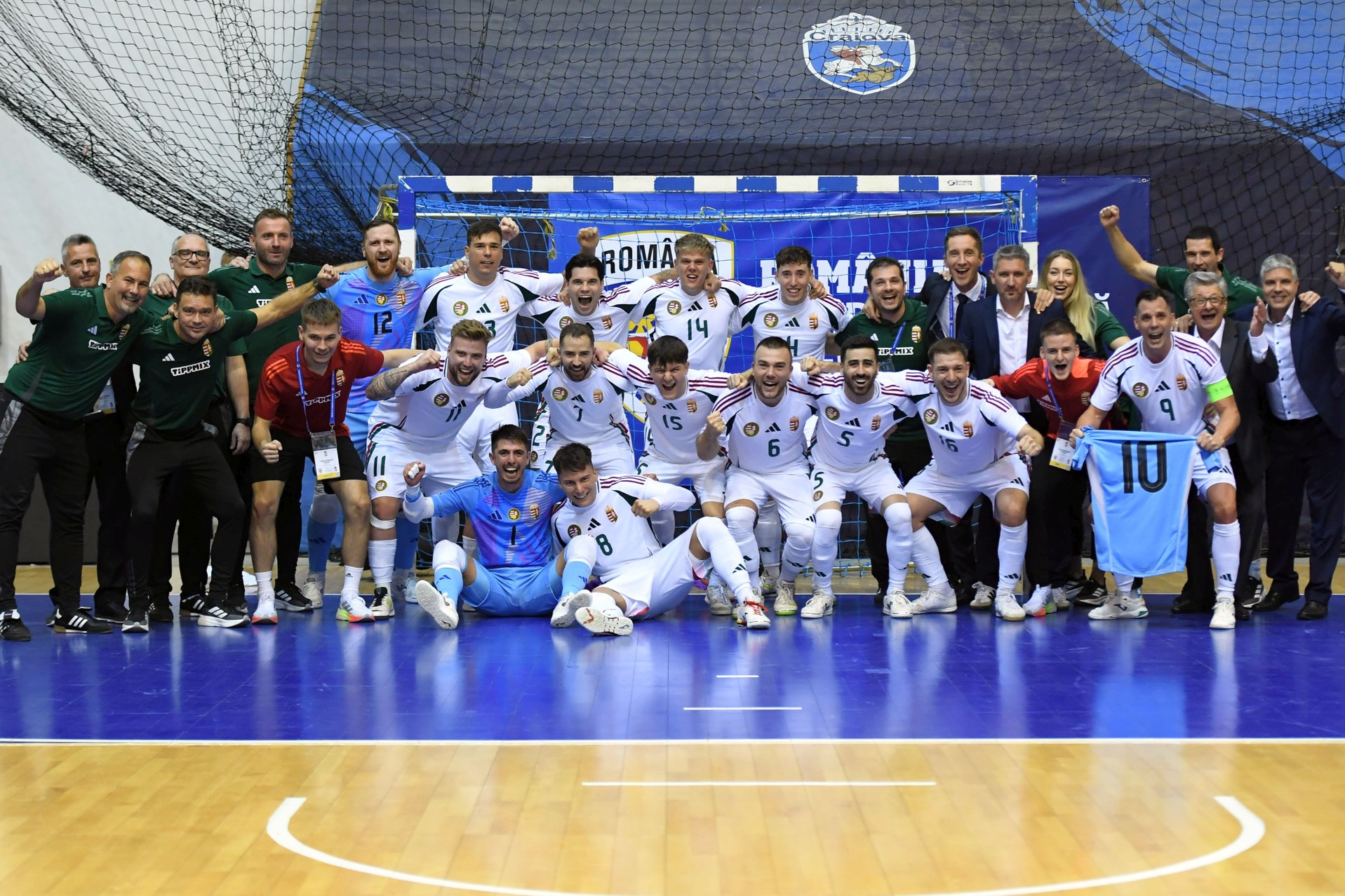 Futsal: szurkolói rendbontás után harcolta ki az Eb-részvételt a válogatott