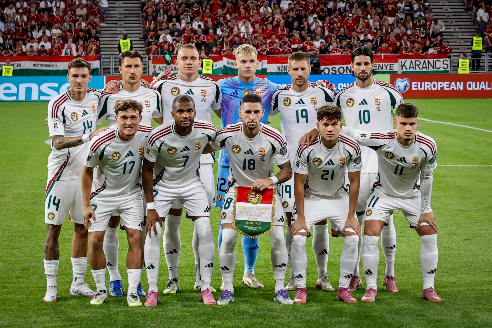 Három helyet rontott a magyar válogatott