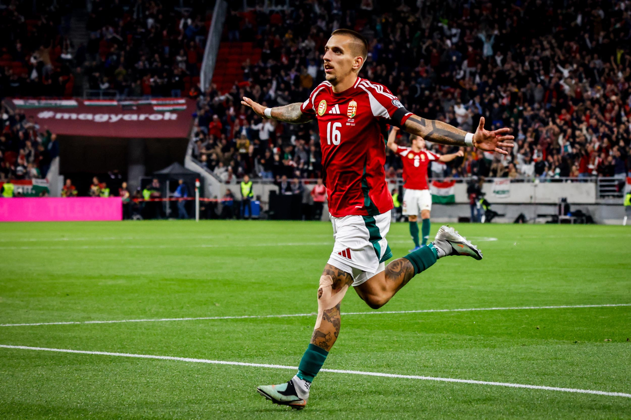 Lukács szerint a kapufa vele volt a gólnál
