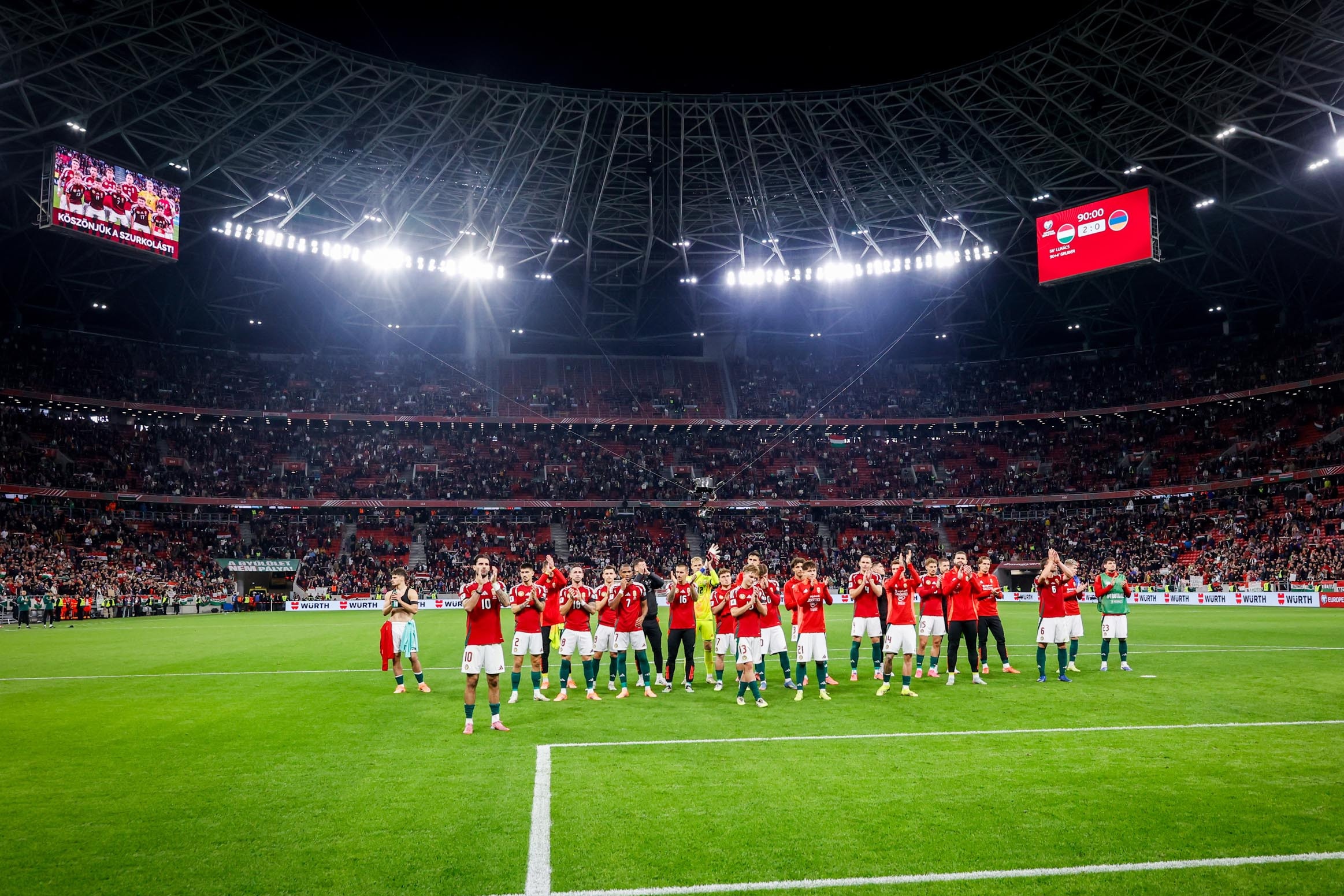 Négy helyet javított a magyar válogatott a FIFA-világranglistán