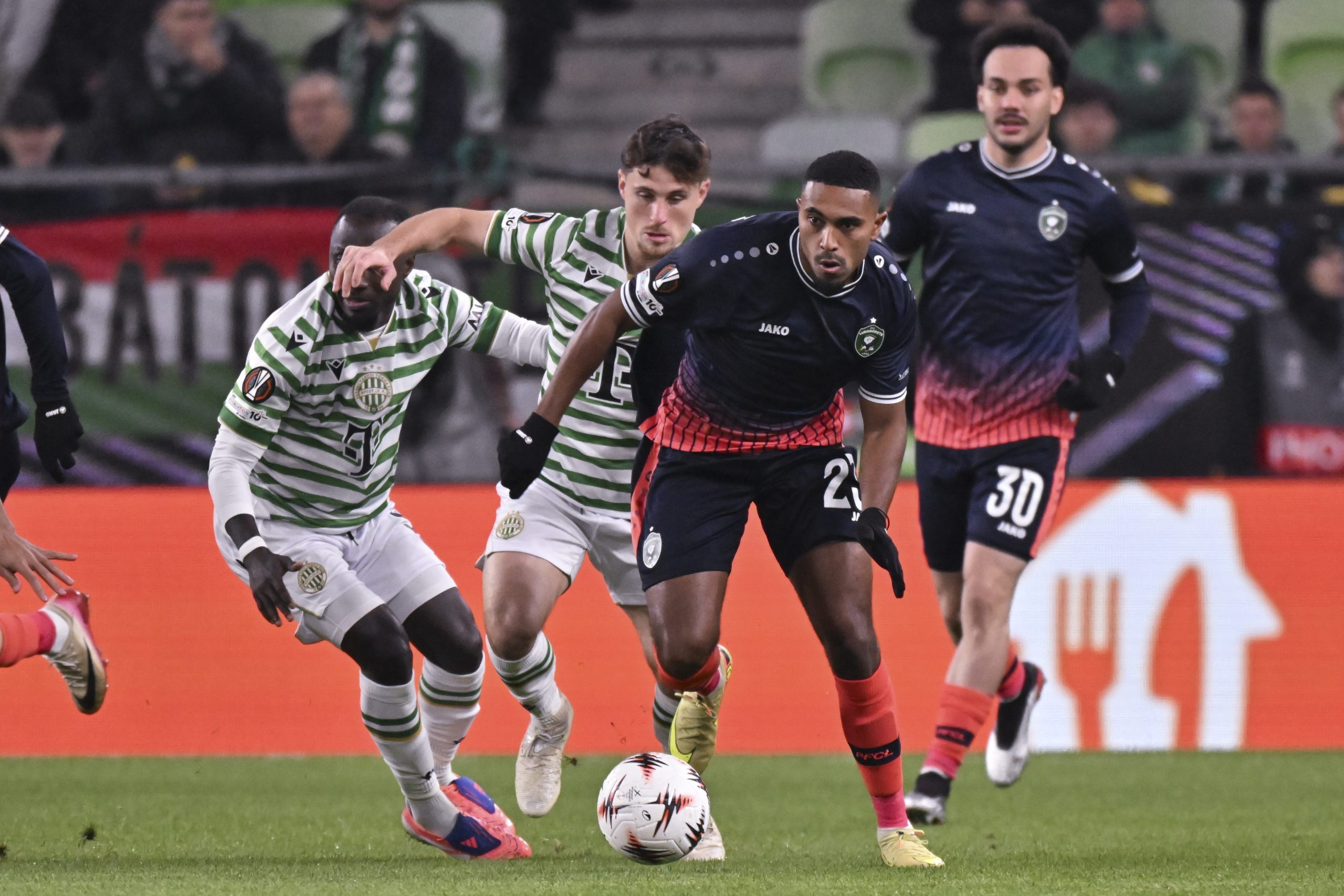 A Ferencváros vezet a Ludogorec ellen a szünetben