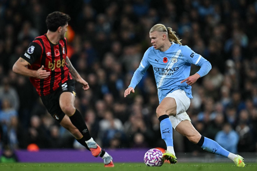 Haaland repítette tovább a Manchester Cityt