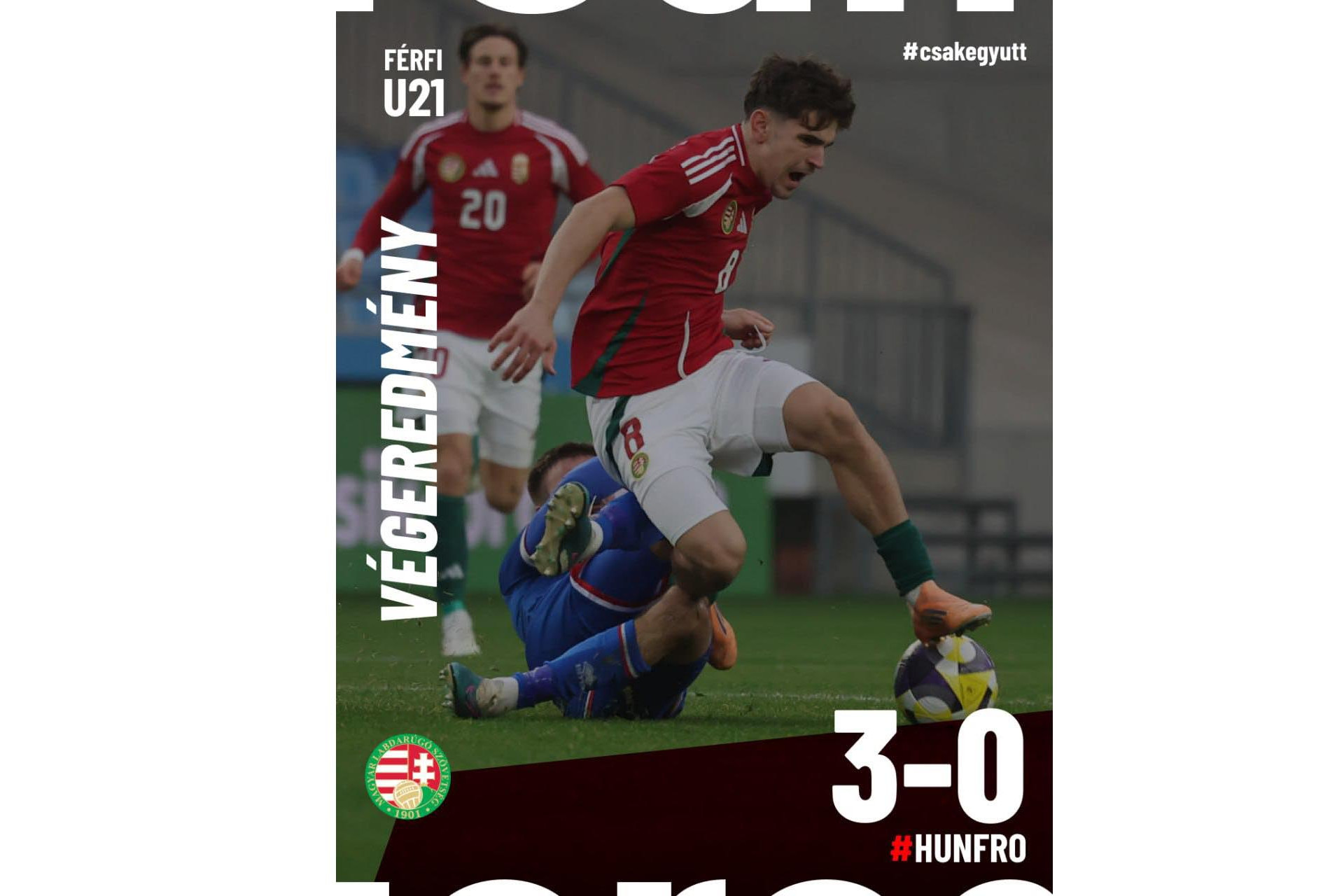 Háromgólos siker Feröer-szigetek ellen