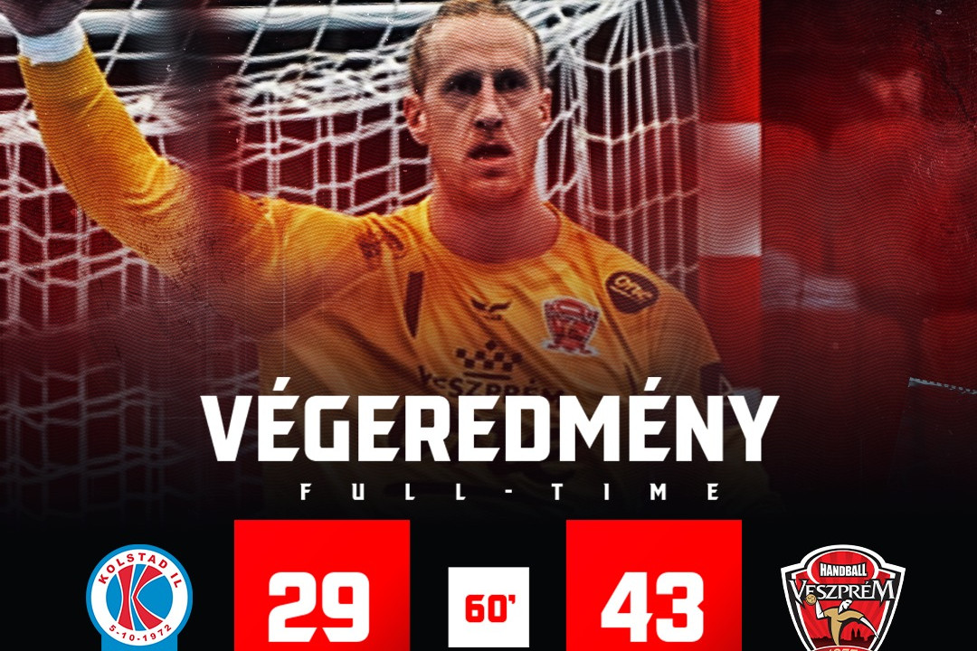 Két pontért utazott a Veszprém, 43 gólt szerezve el is hozta azt