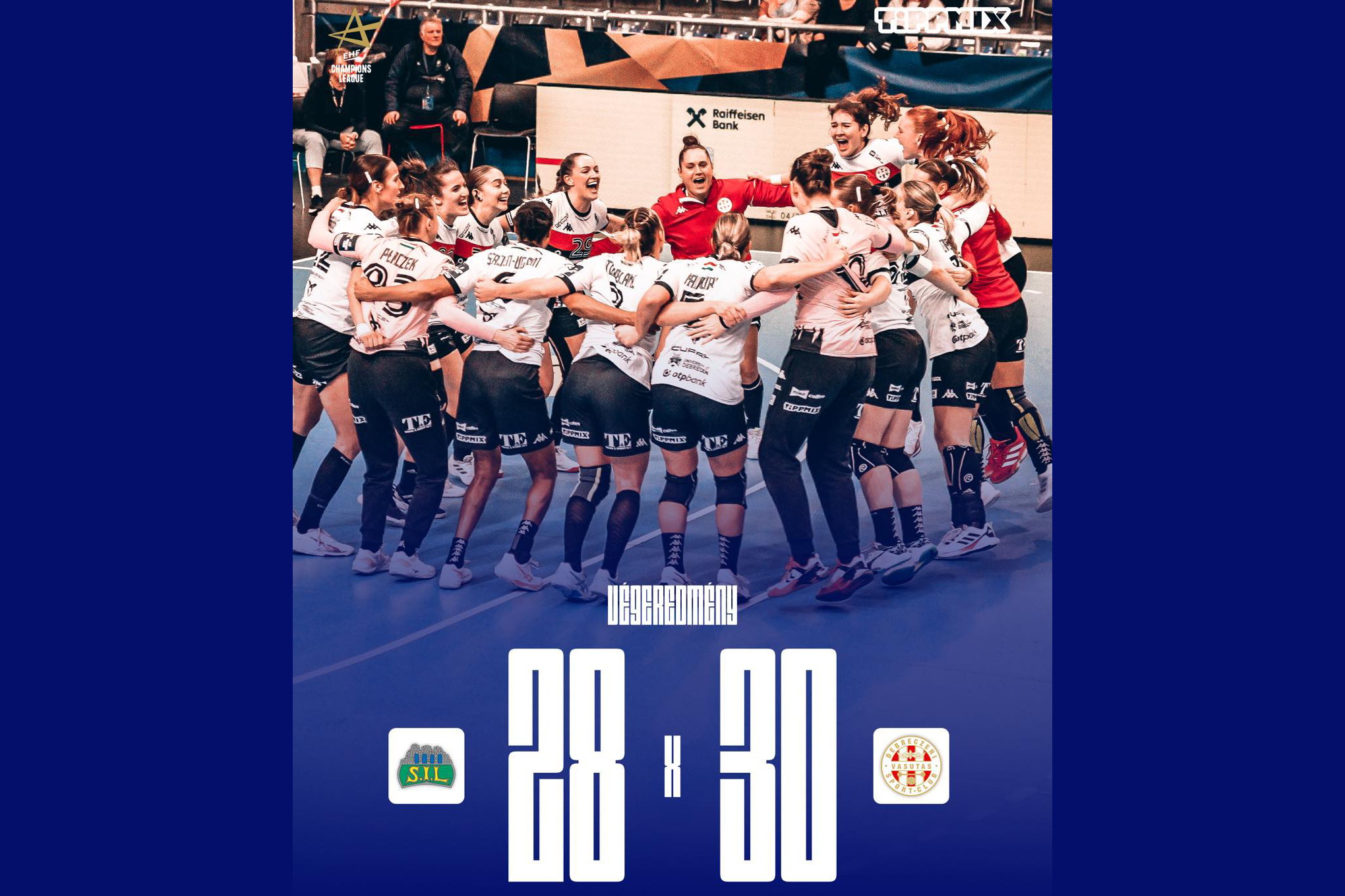 Remek hajrával győzött Hamarban a Debrecen