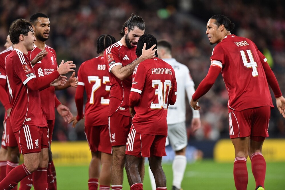 FA Kupa: Szoboszlai bombagólt lőtt, majd nagyot hibázott, de a Pool simán továbbjutott