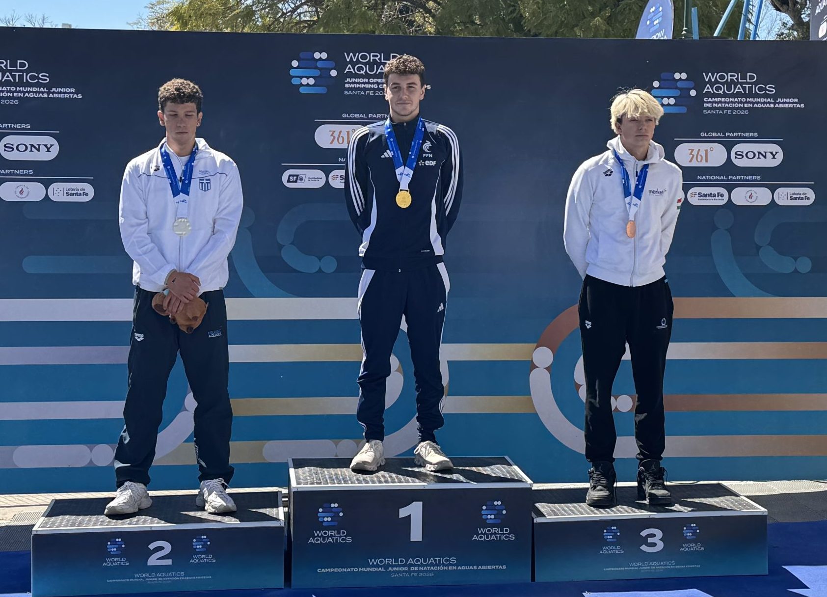 Junior nyíltvízi vb: Kárpáti Máté harmadik 3 km-en